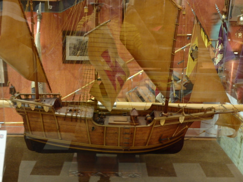 The Pinta (Painted One) was about 31 Yards in length.